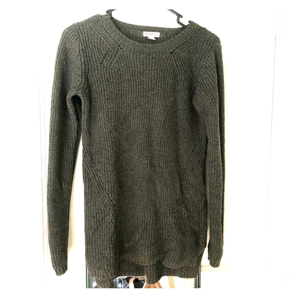 Forest green sweater!